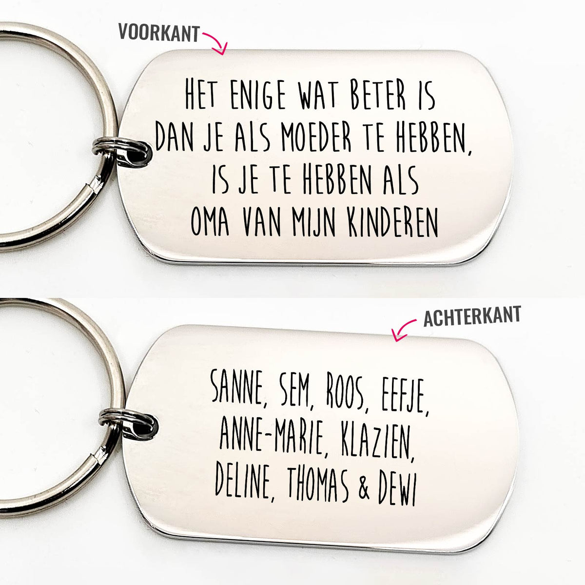 Het Enige Wat Beter Is dan Je Als Moeder Te Hebben.. - Dogtag - Bella Mia