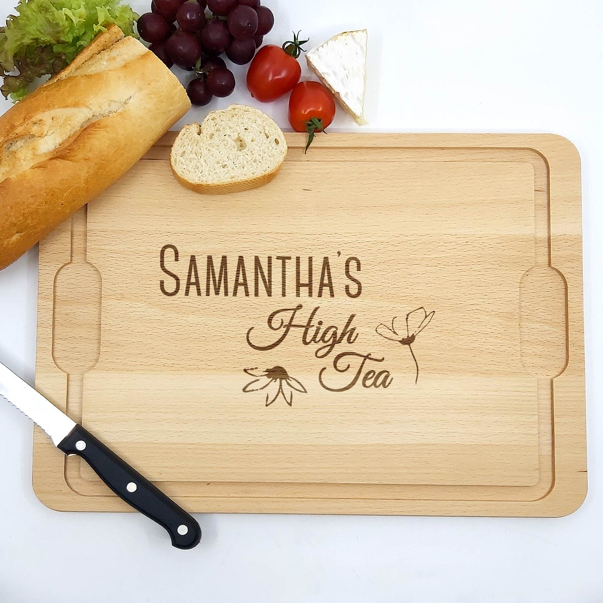 High Tea Met Naam Snijplank - Bella Mia
