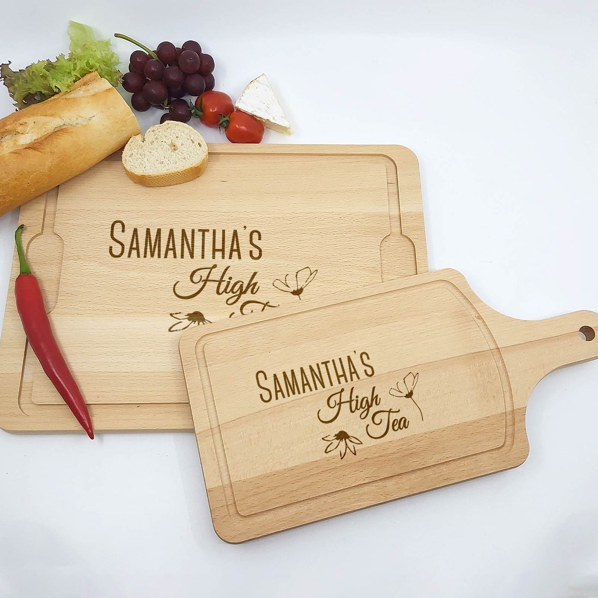 High Tea Met Naam Snijplank - Bella Mia