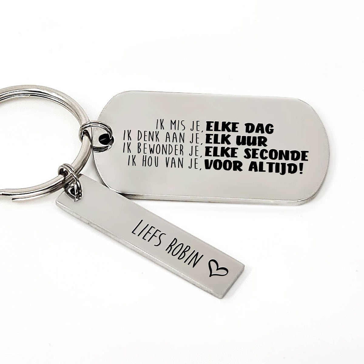 Ik Hou Van Je Voor Altijd Sleutelhanger - Bella Mia