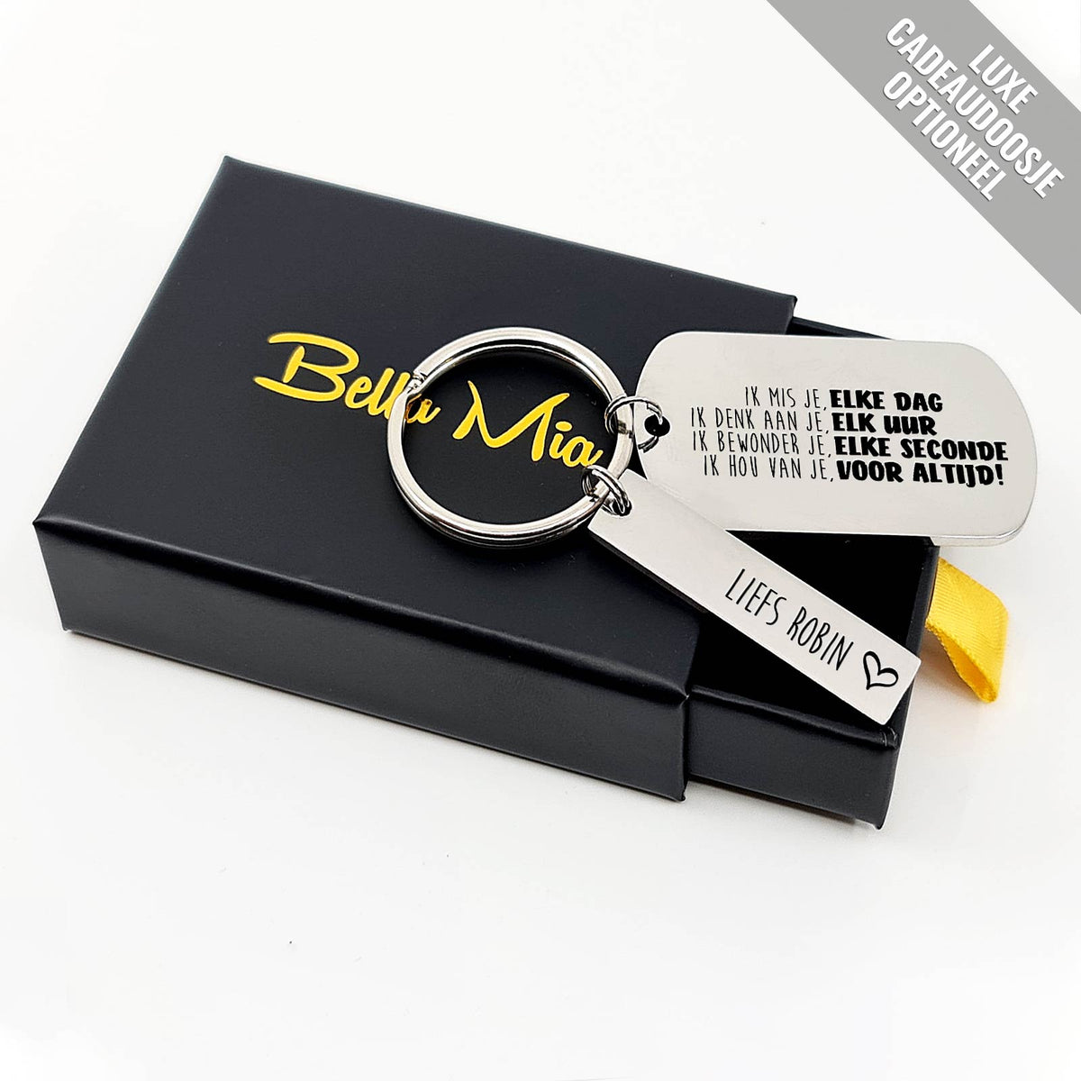 Ik Hou Van Je Voor Altijd Sleutelhanger - Bella Mia