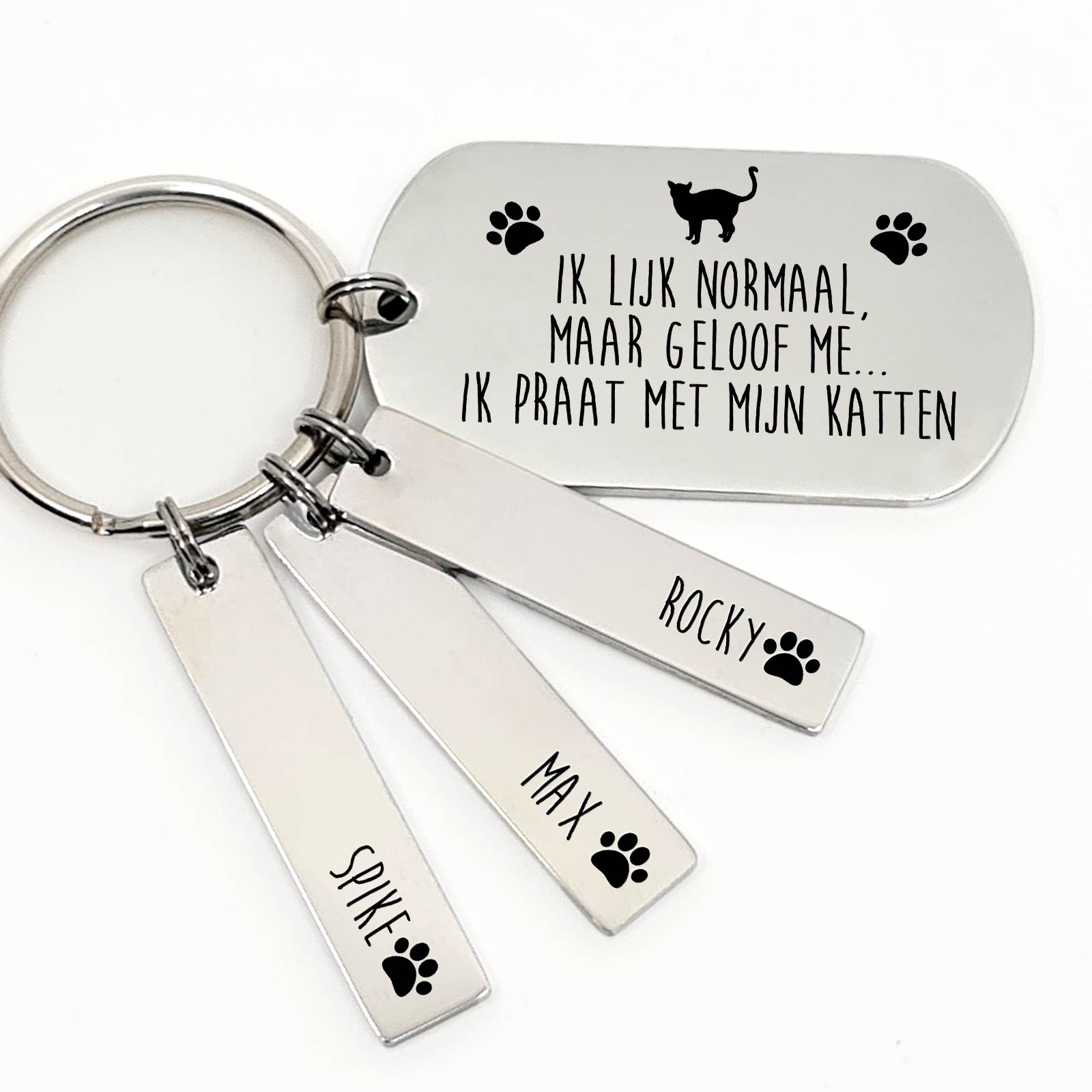 Ik Lijk Normaal Maar Geloof me... Sleutelhanger - Bella Mia