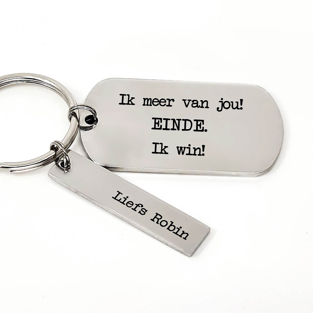 Ik Meer Van Jou, Einde, Ik Win Sleutelhanger - Bella Mia