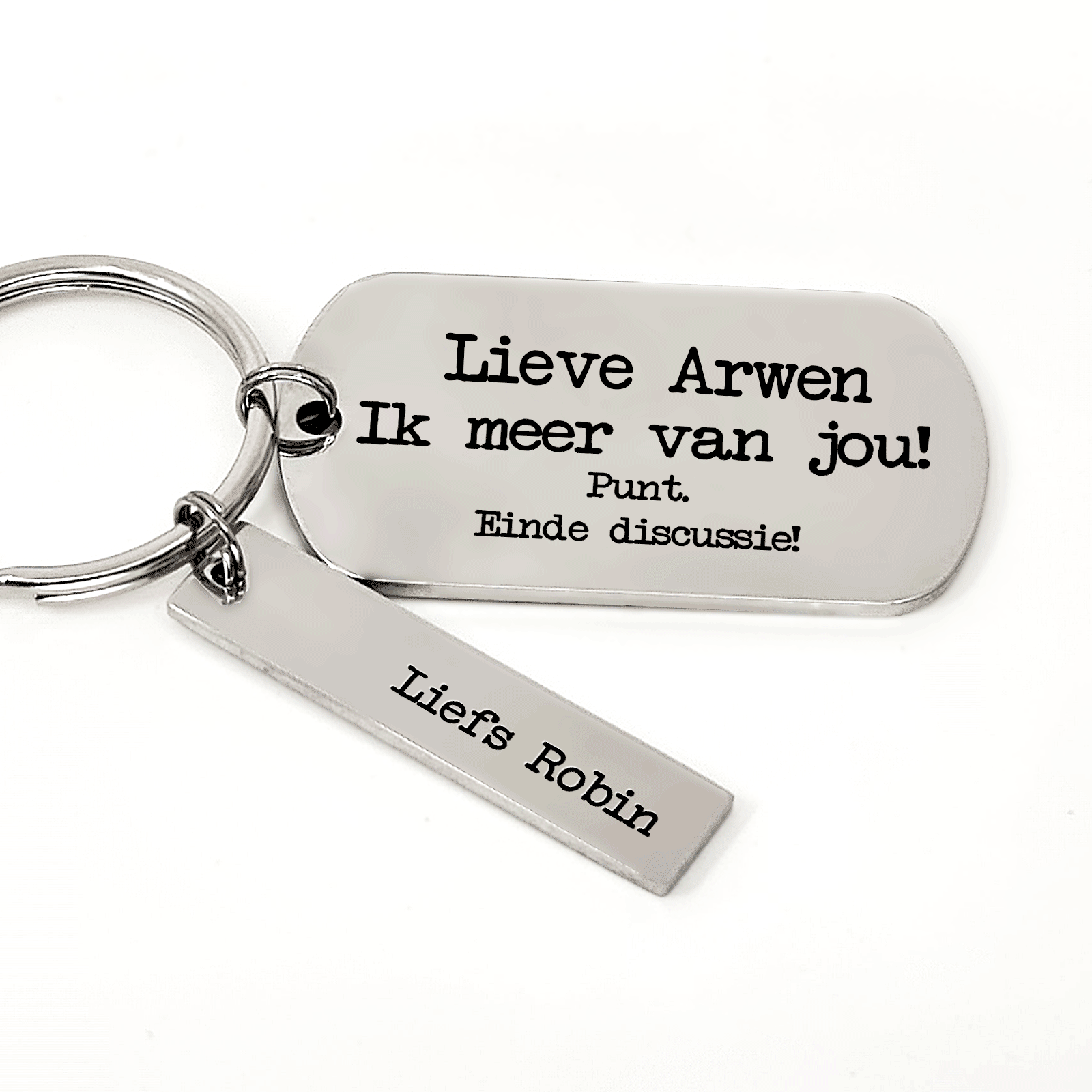 ... Ik Meer Van Jou Sleutelhanger - Bella Mia