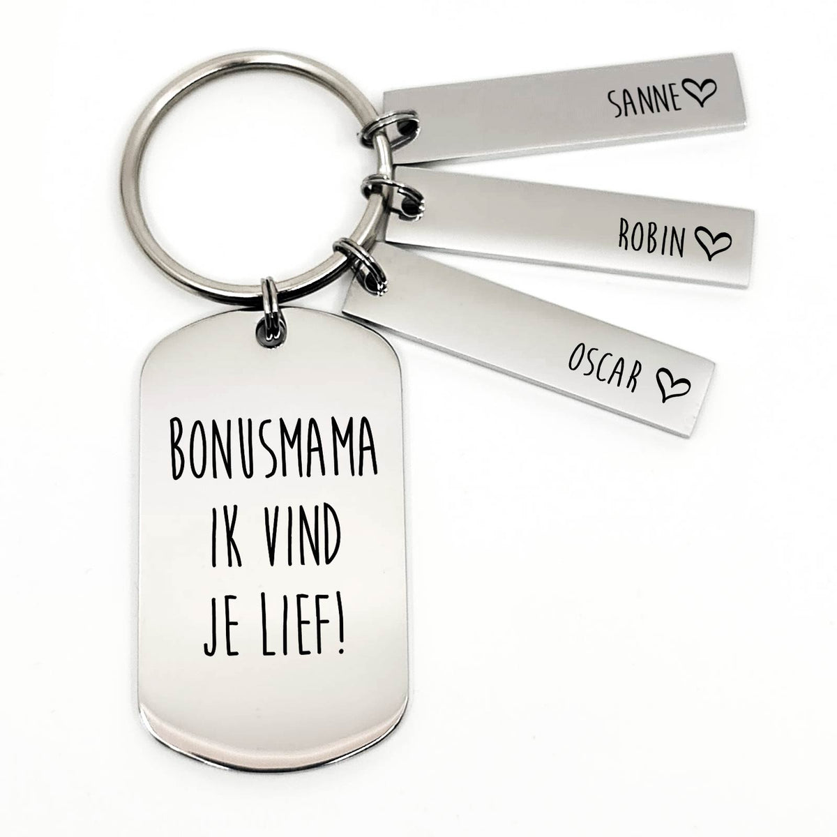 Ik Vind Je Lief Moederdag Sleutelhanger - Bella Mia