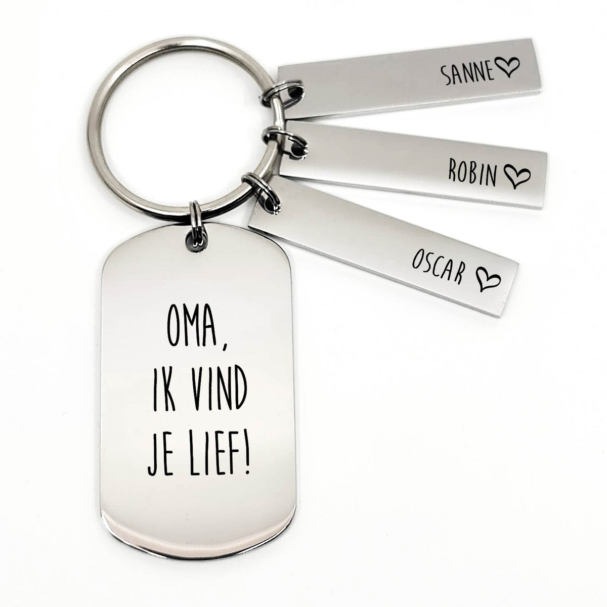 Ik Vind Je Lief Moederdag Sleutelhanger - Bella Mia