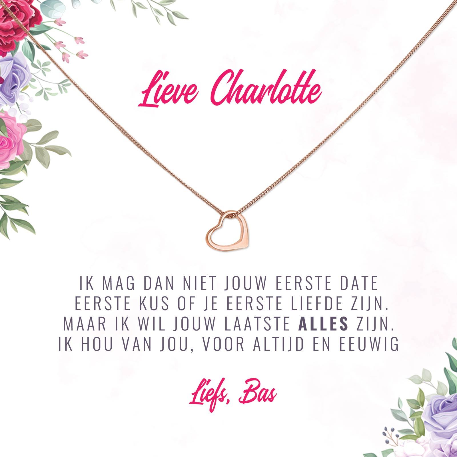 Ik Wil Je Alles Zijn Ketting - Bella Mia