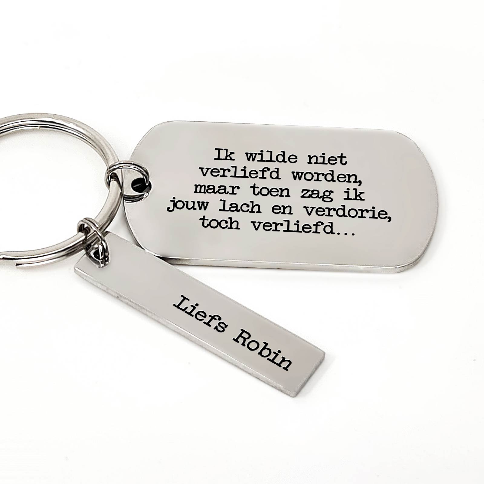 Ik Wilde Niet Verliefd Worden.. Sleutelhanger - Bella Mia