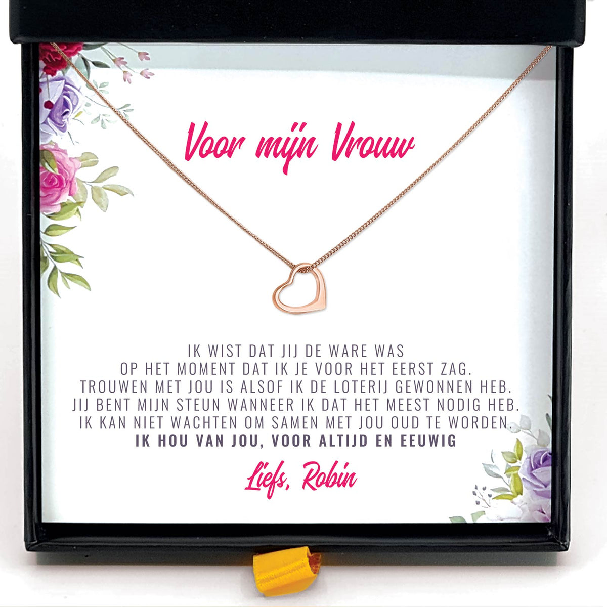 Ik Wist Dat Jij De Ware Was Ketting - Bella Mia