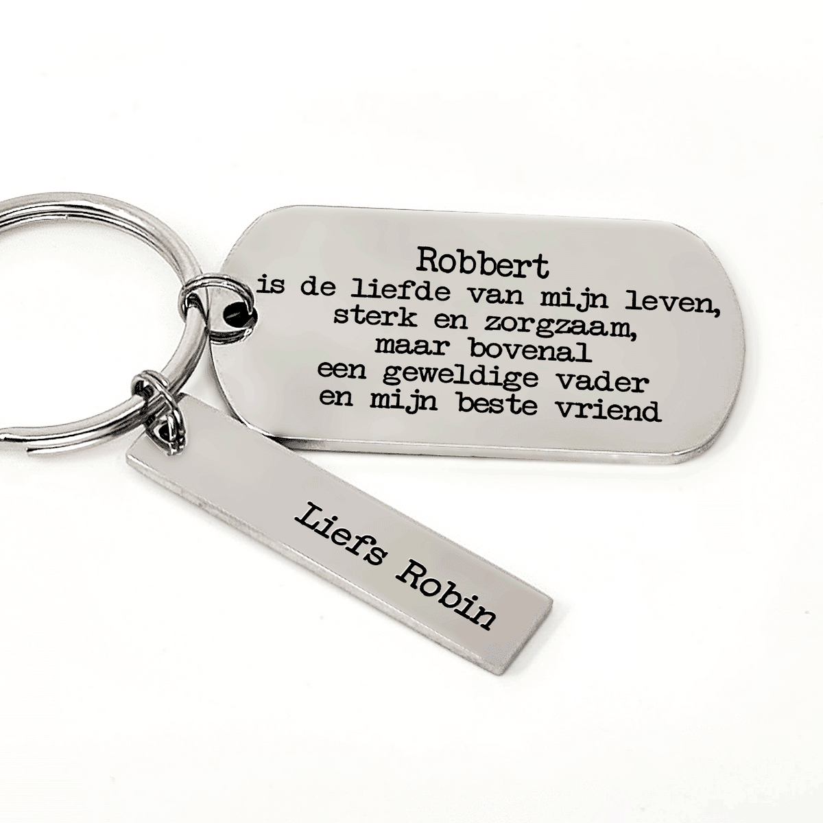 ... Is De Liefde Van Mijn Leven Sleutelhanger - Bella Mia