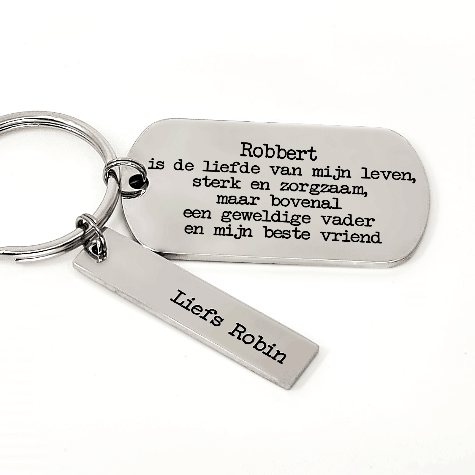 ... Is De Liefde Van Mijn Leven Sleutelhanger - Bella Mia