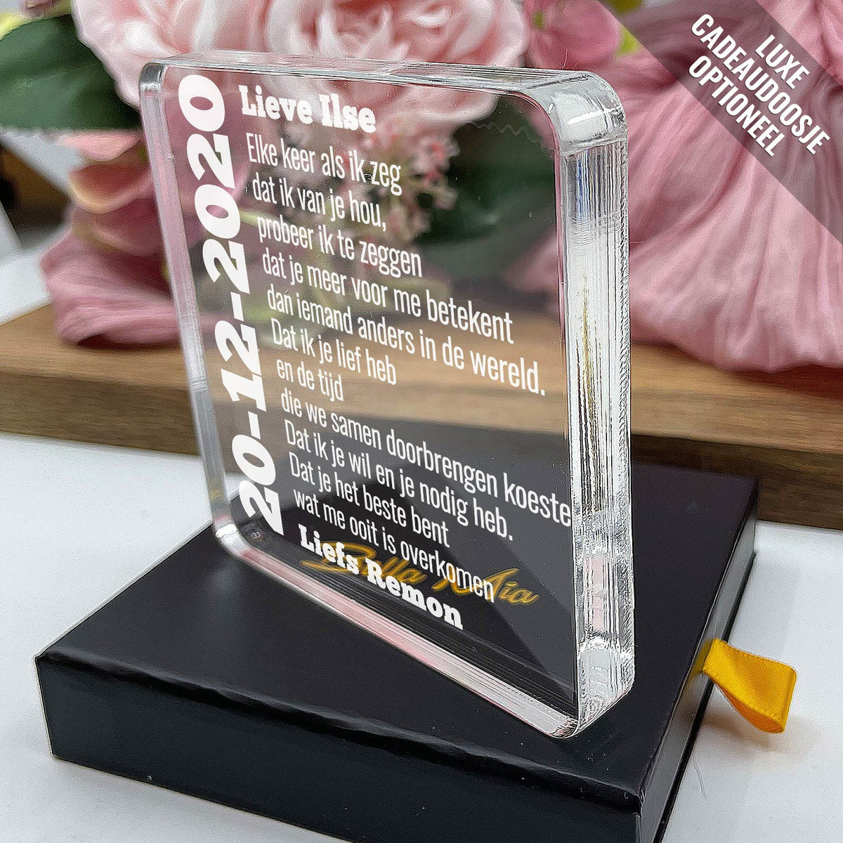 Je Bent Het Beste Wat Me Ooit Is Overkomen - Bella Mia