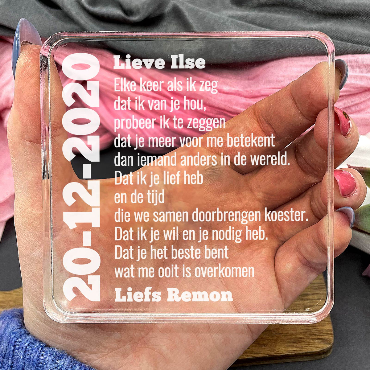 Je Bent Het Beste Wat Me Ooit Is Overkomen - Bella Mia