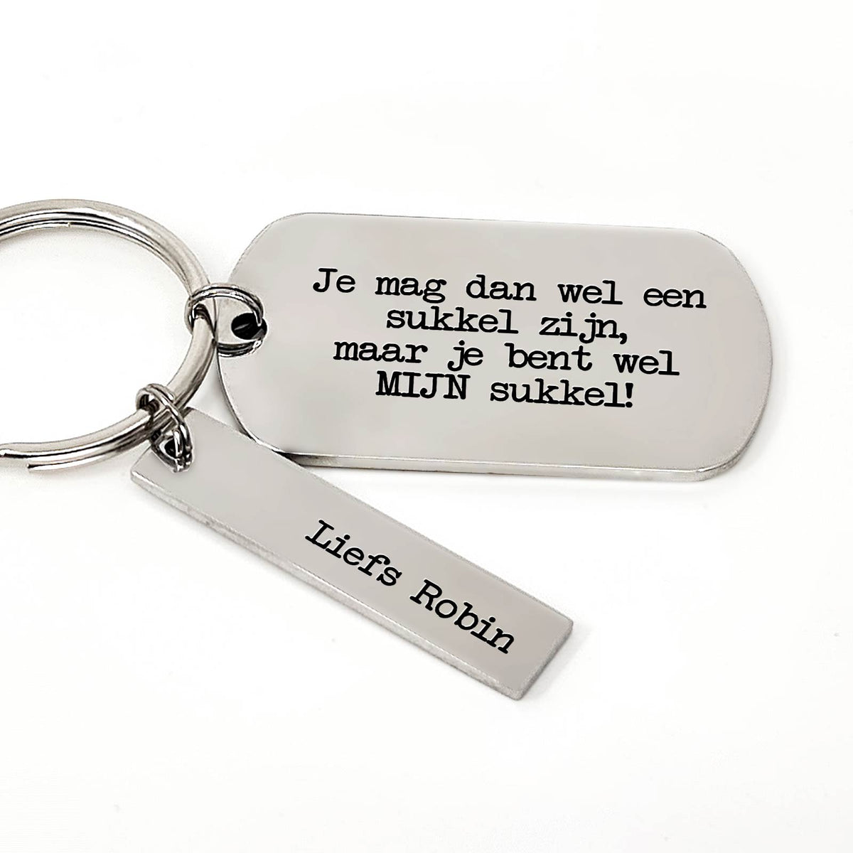 Je Bent Mijn Sukkel Sleutelhanger - Bella Mia