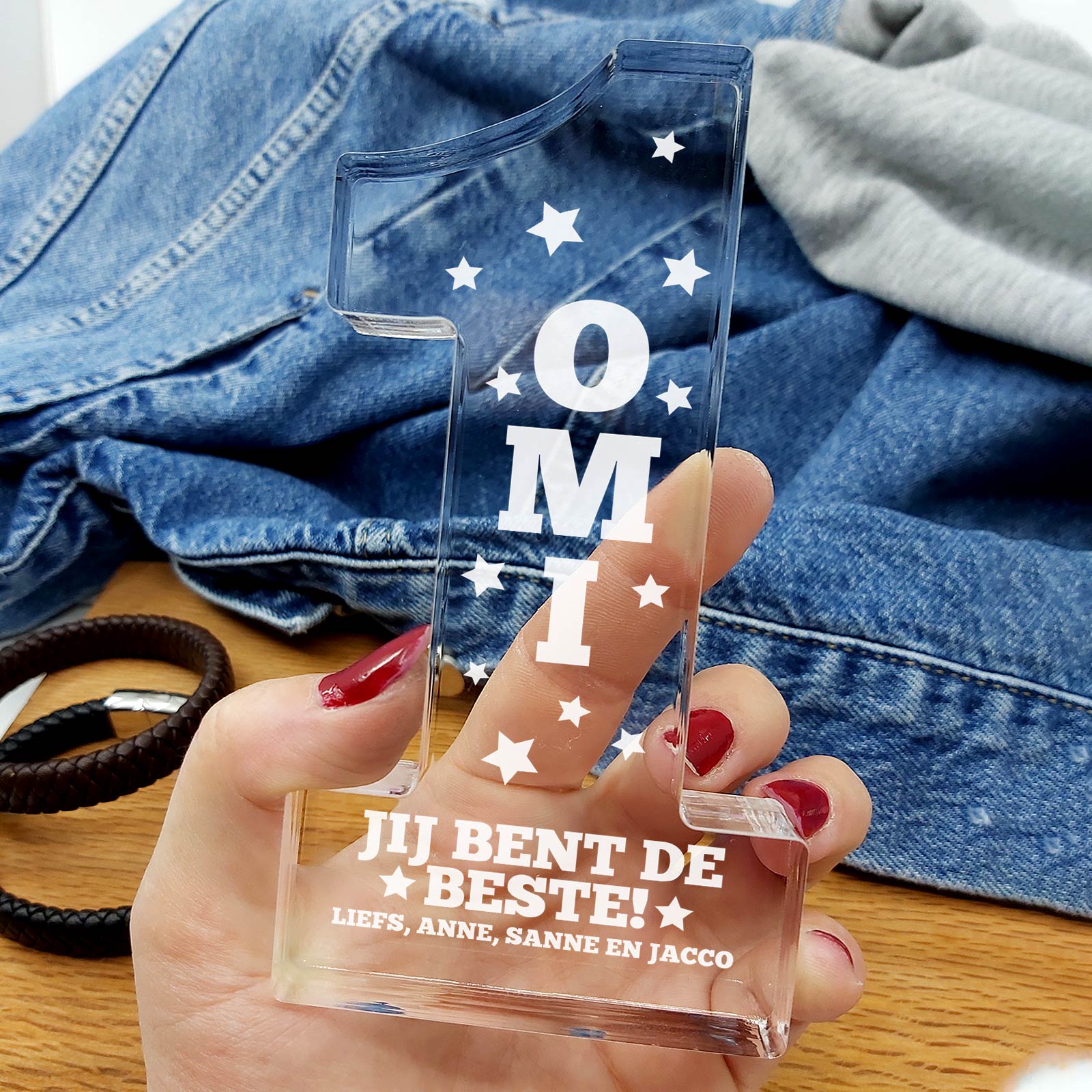Jij Bent de Beste - Oma's #1 Award! - Bella Mia