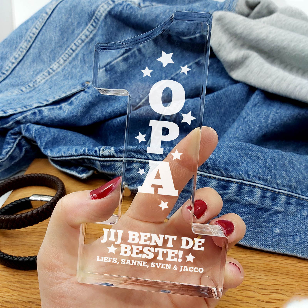 Jij Bent de Beste - Opa&#39;s #1 Award! - Bella Mia