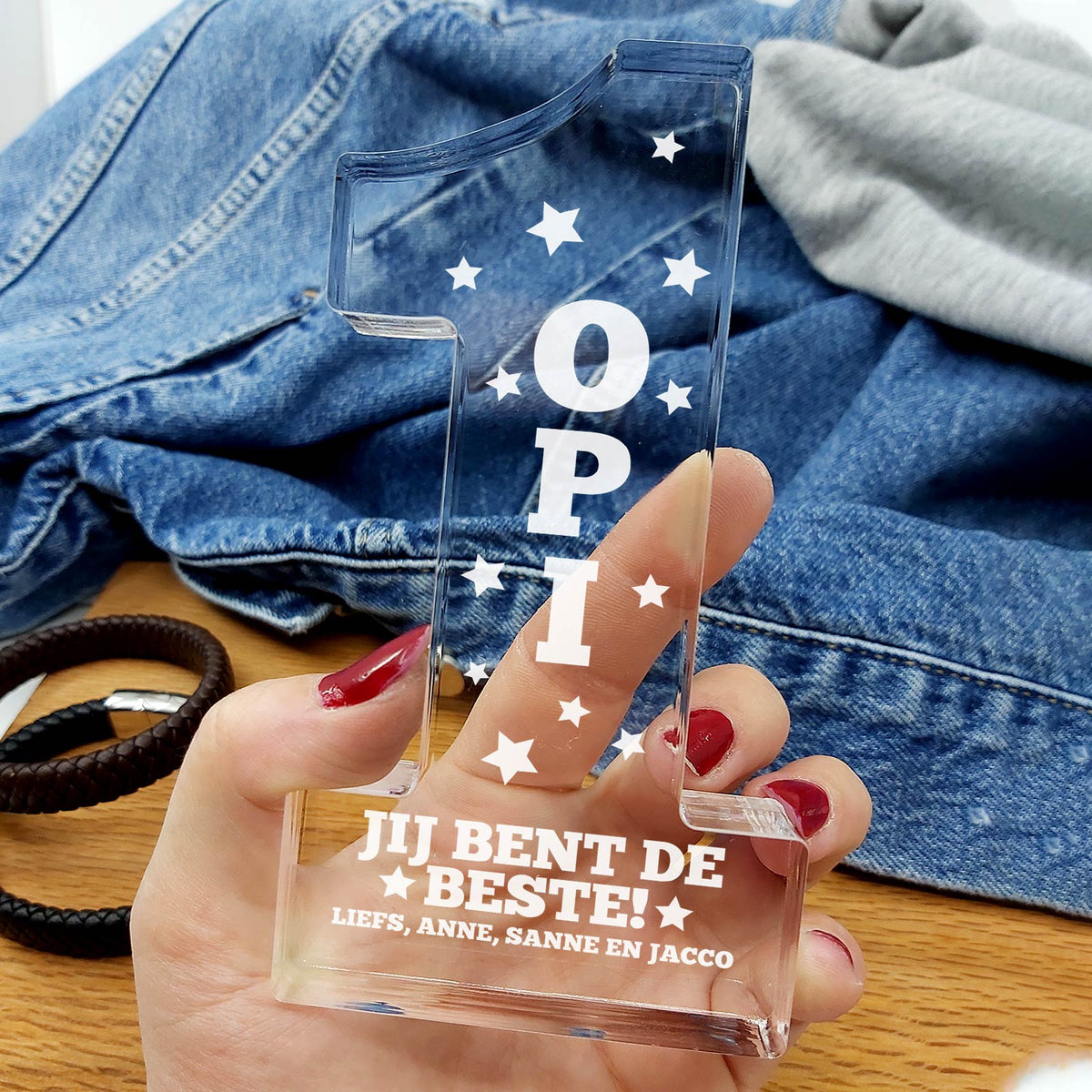 Jij Bent de Beste - Opa&#39;s #1 Award! - Bella Mia