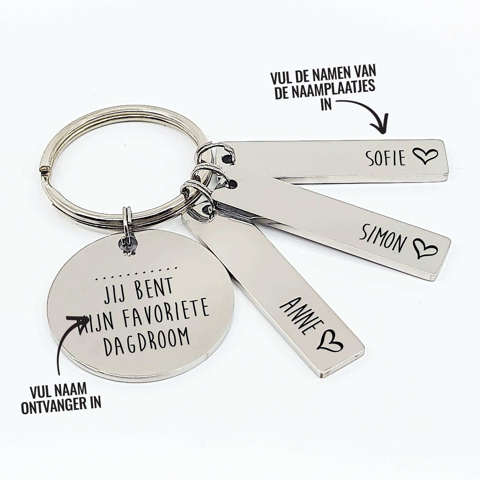 ... Jij Bent Mijn Favoriete Dagdroom! Sleutelhanger - Bella Mia