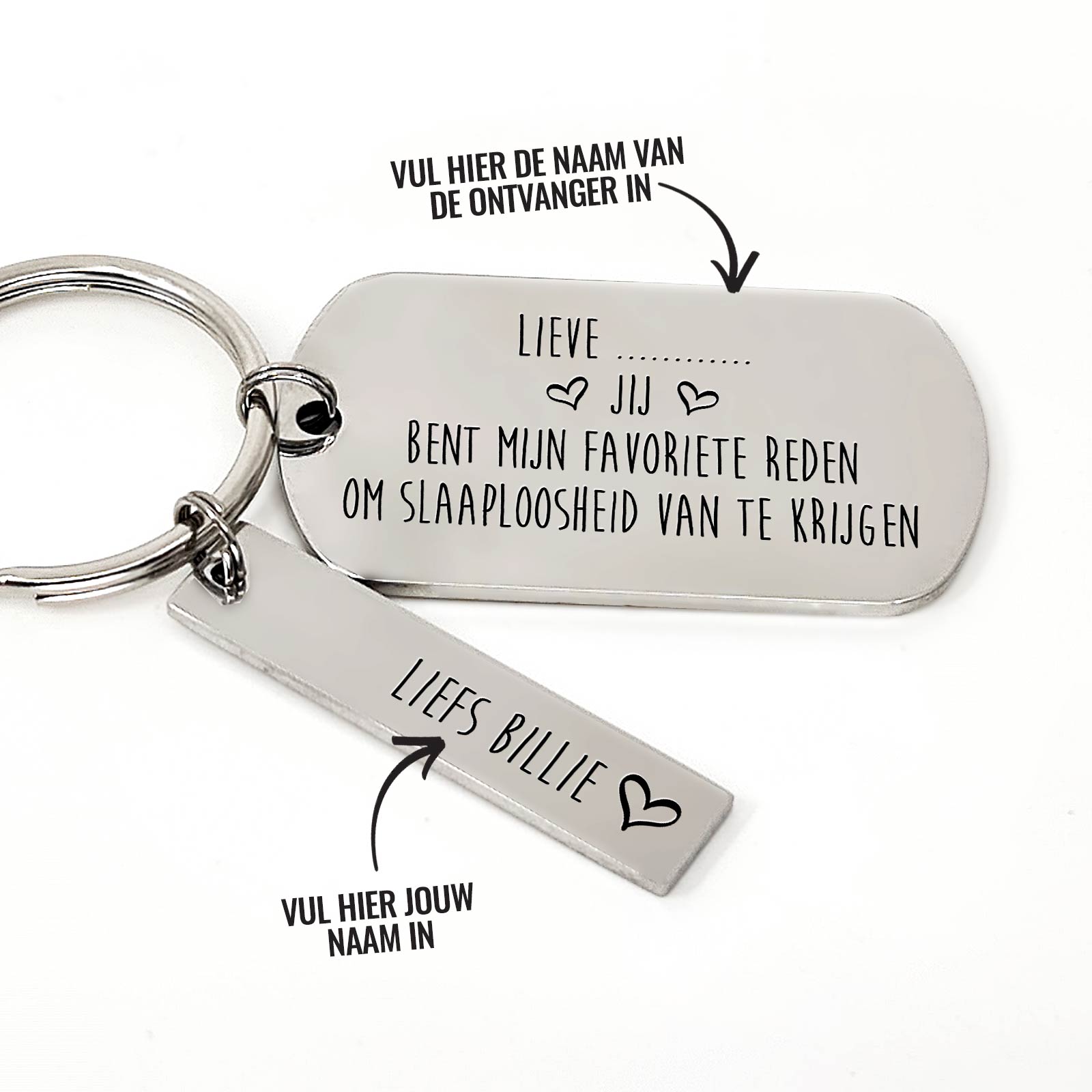 ... Jij Bent Mijn Favoriete Reden Sleutelhanger - Bella Mia