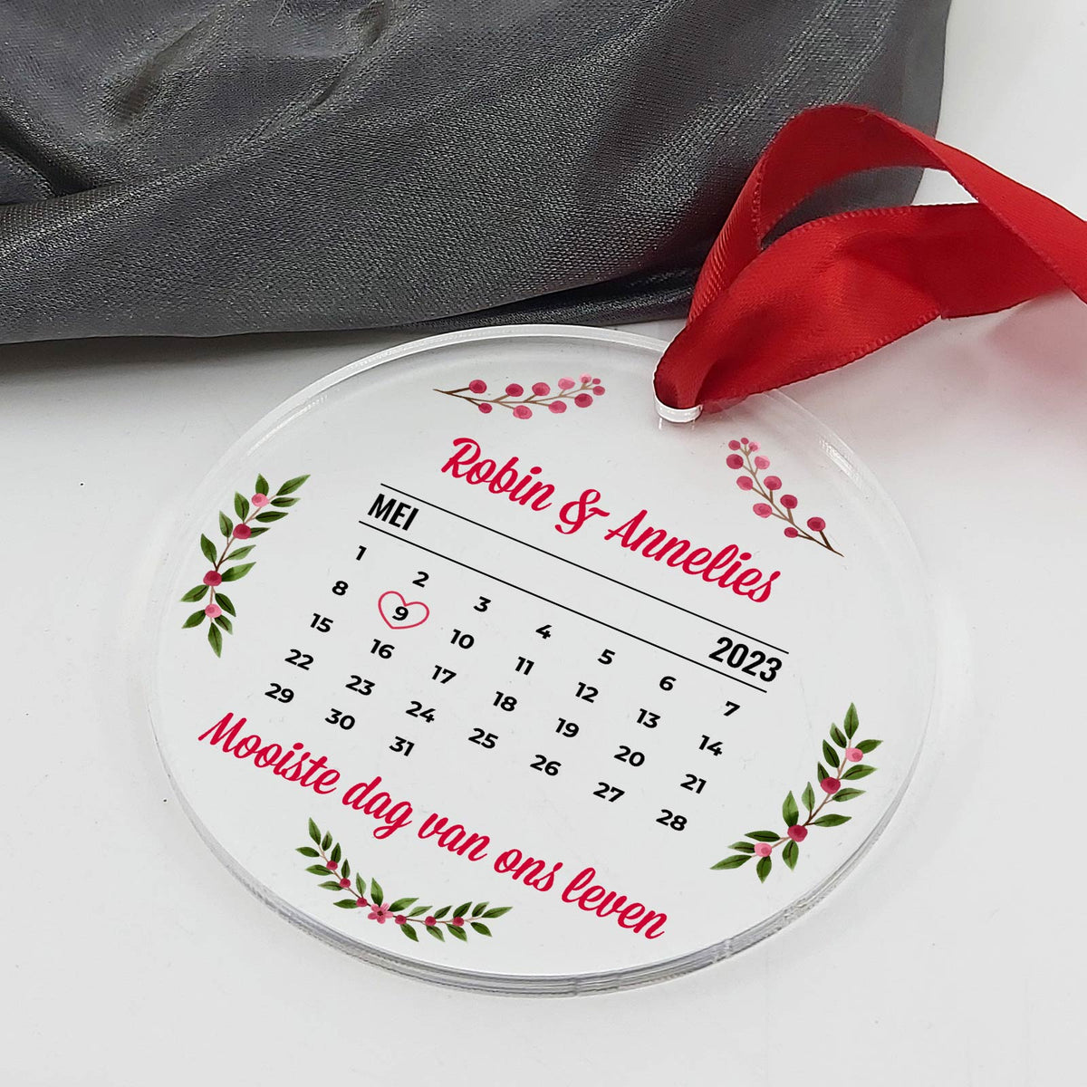 Kalender - Plexiglas Kerstbal - Bella Mia