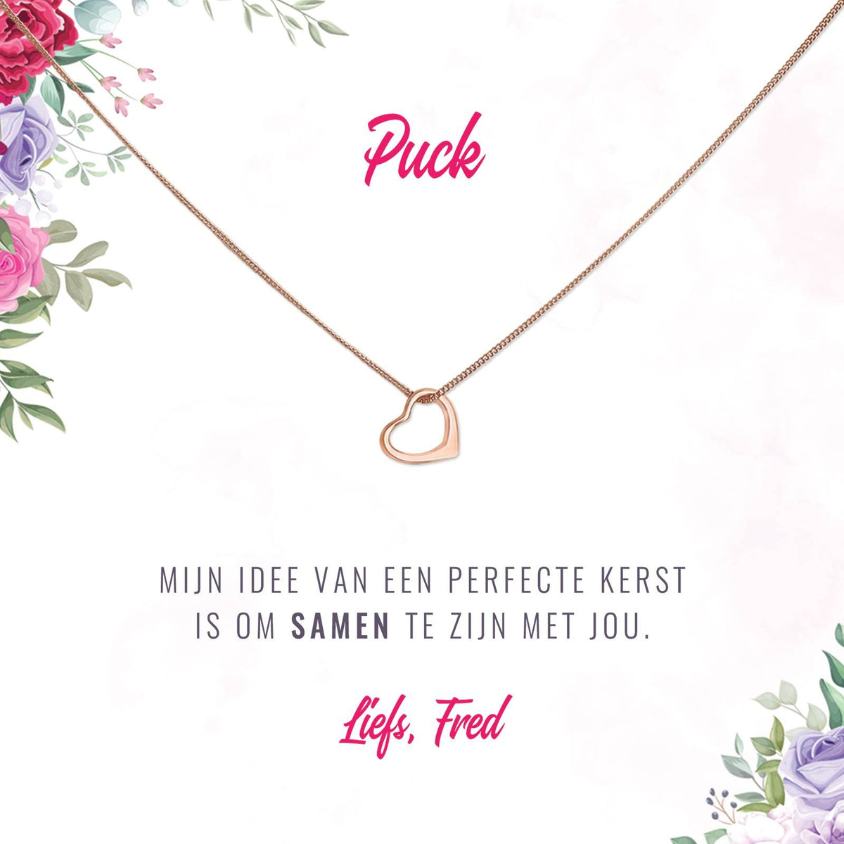 Kerst, Samen Zijn Met Jou.. Ketting - Bella Mia