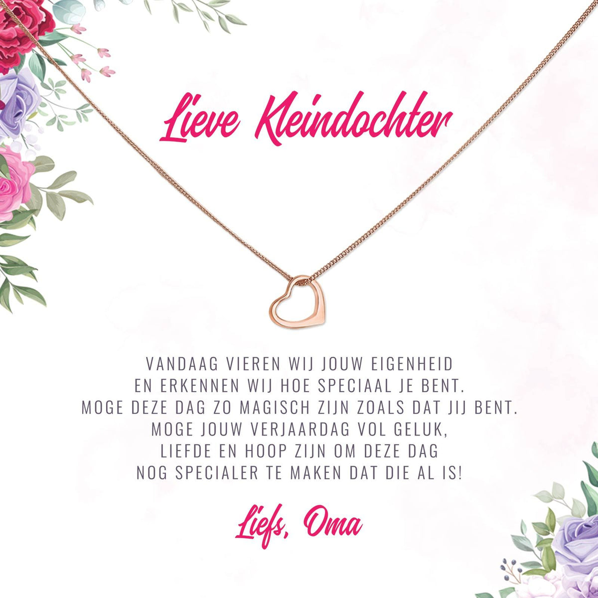 Kleindochter, Magisch Zoals Jij Ketting - Bella Mia