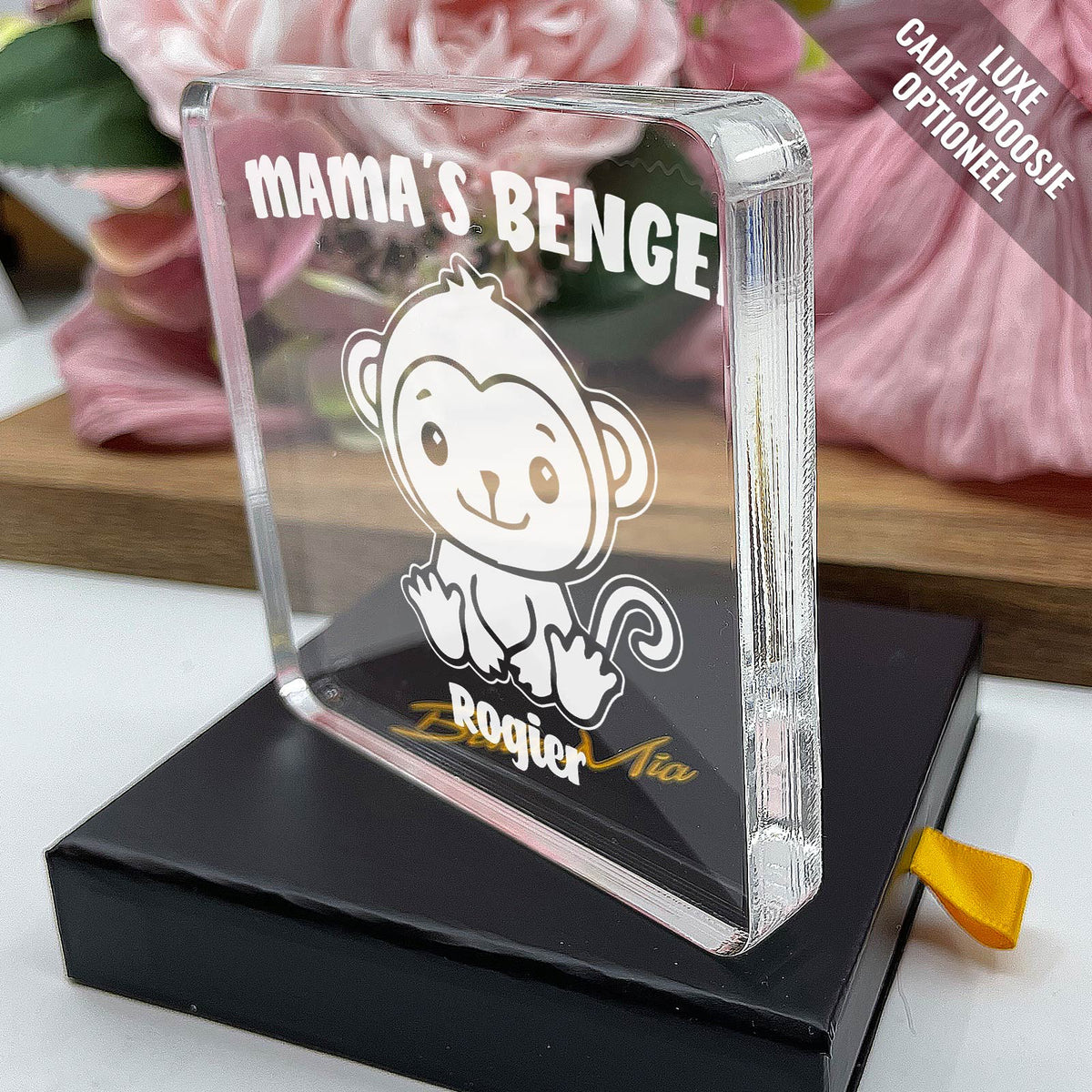 Kleine Bengels Op Plexi Glas - Bella Mia