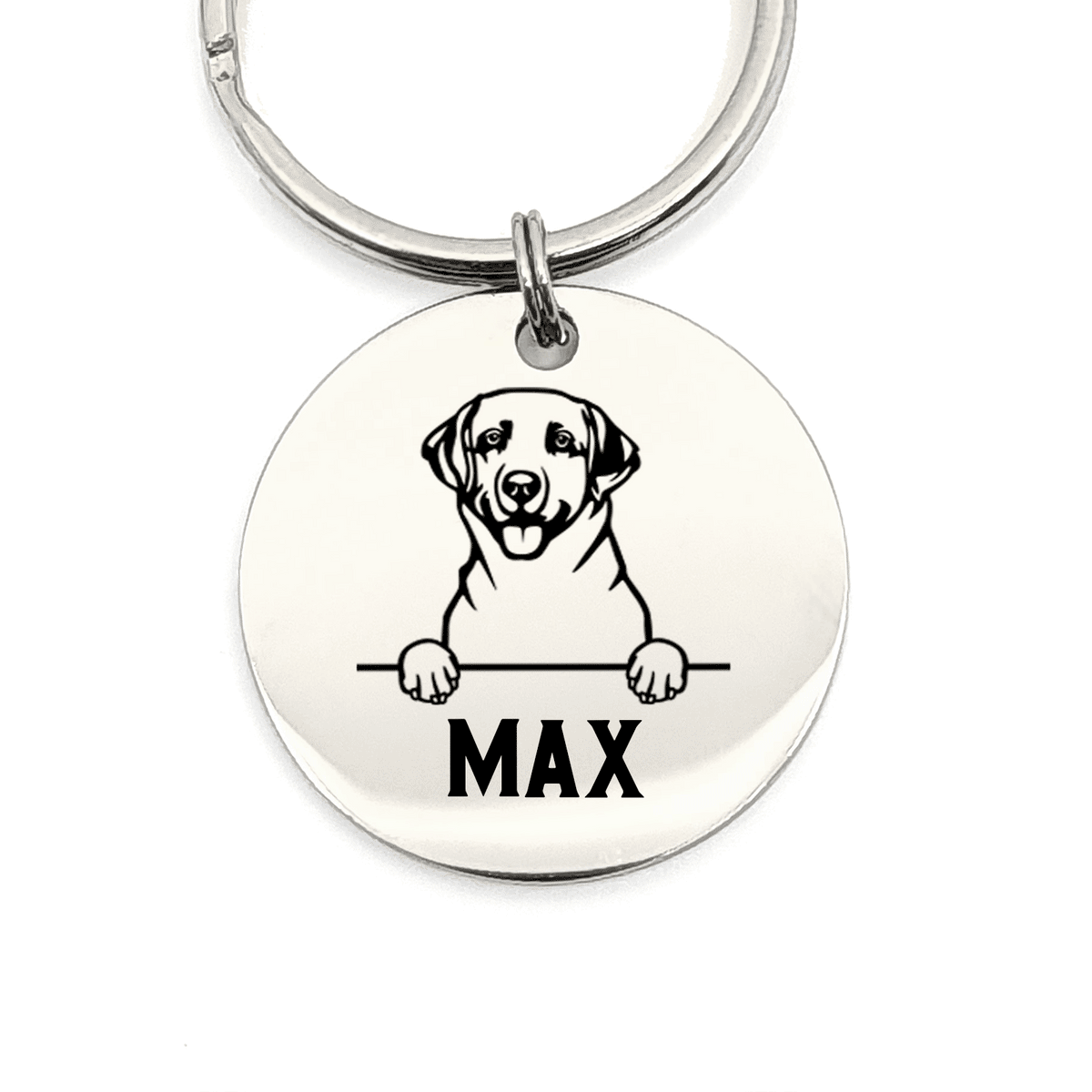 Labrador Retriever + Naam Sleutelhanger - Bella Mia