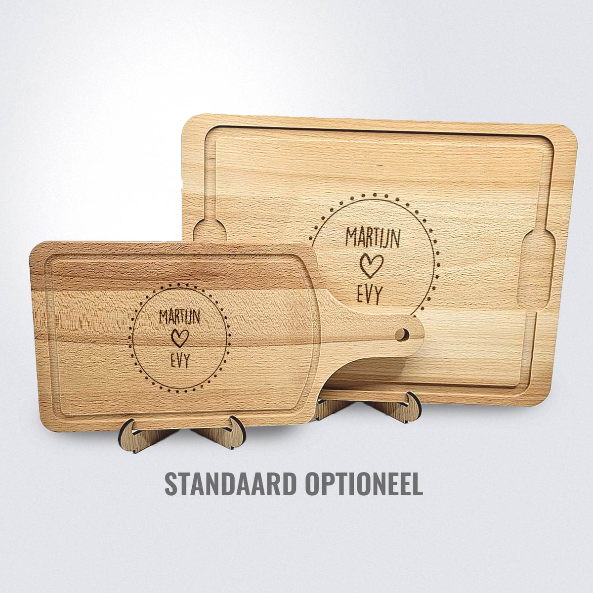 Less Is More Liefde Met Twee Namen Borrelplank - Bella Mia