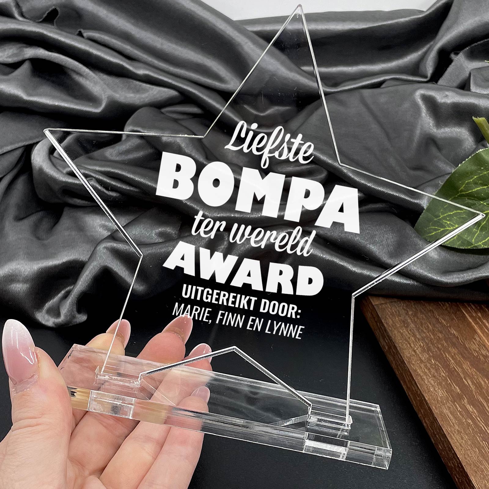 Liefste Bompa Ter Wereld Award - Bella Mia