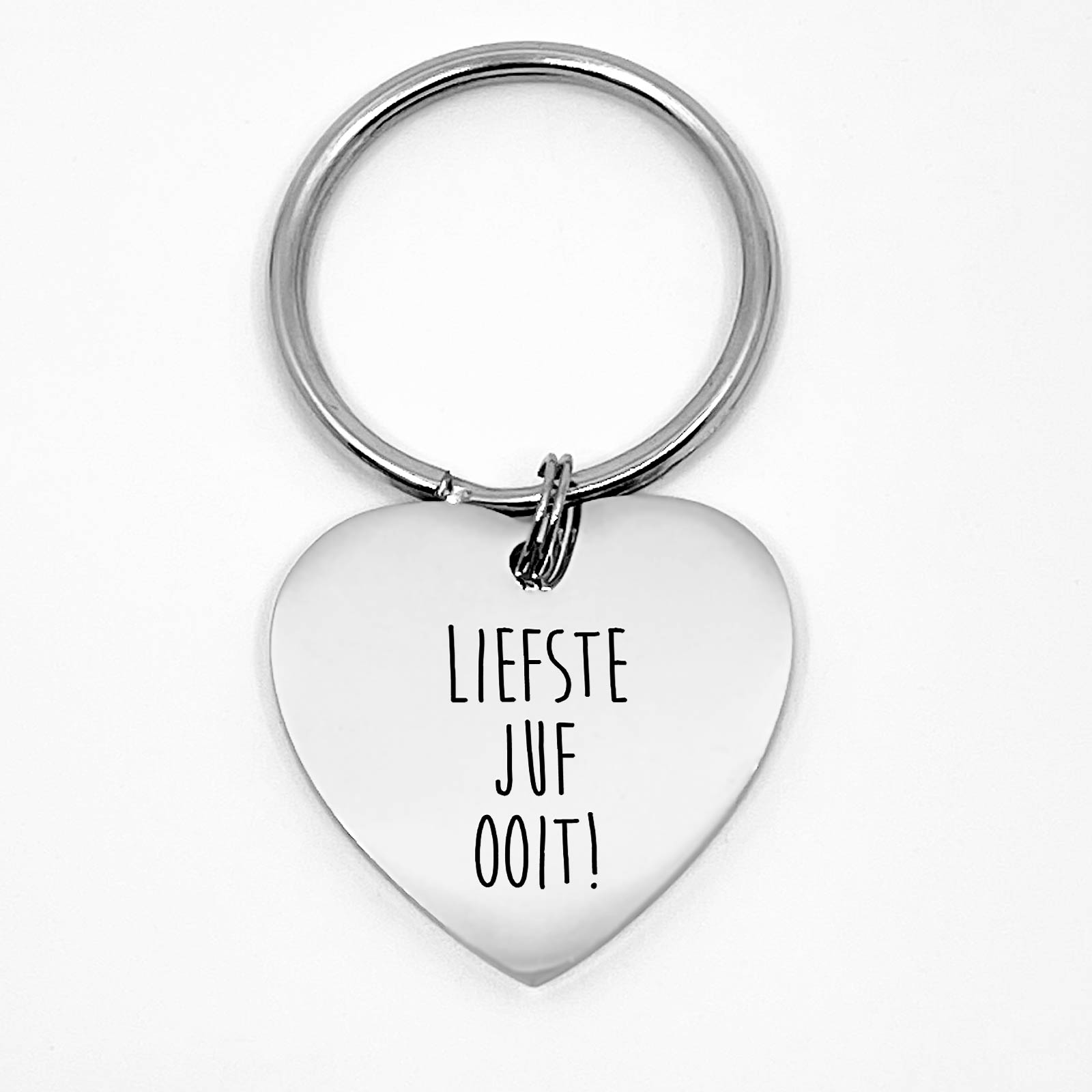 Liefste Juf Ooit! Sleutelhanger - Bella Mia