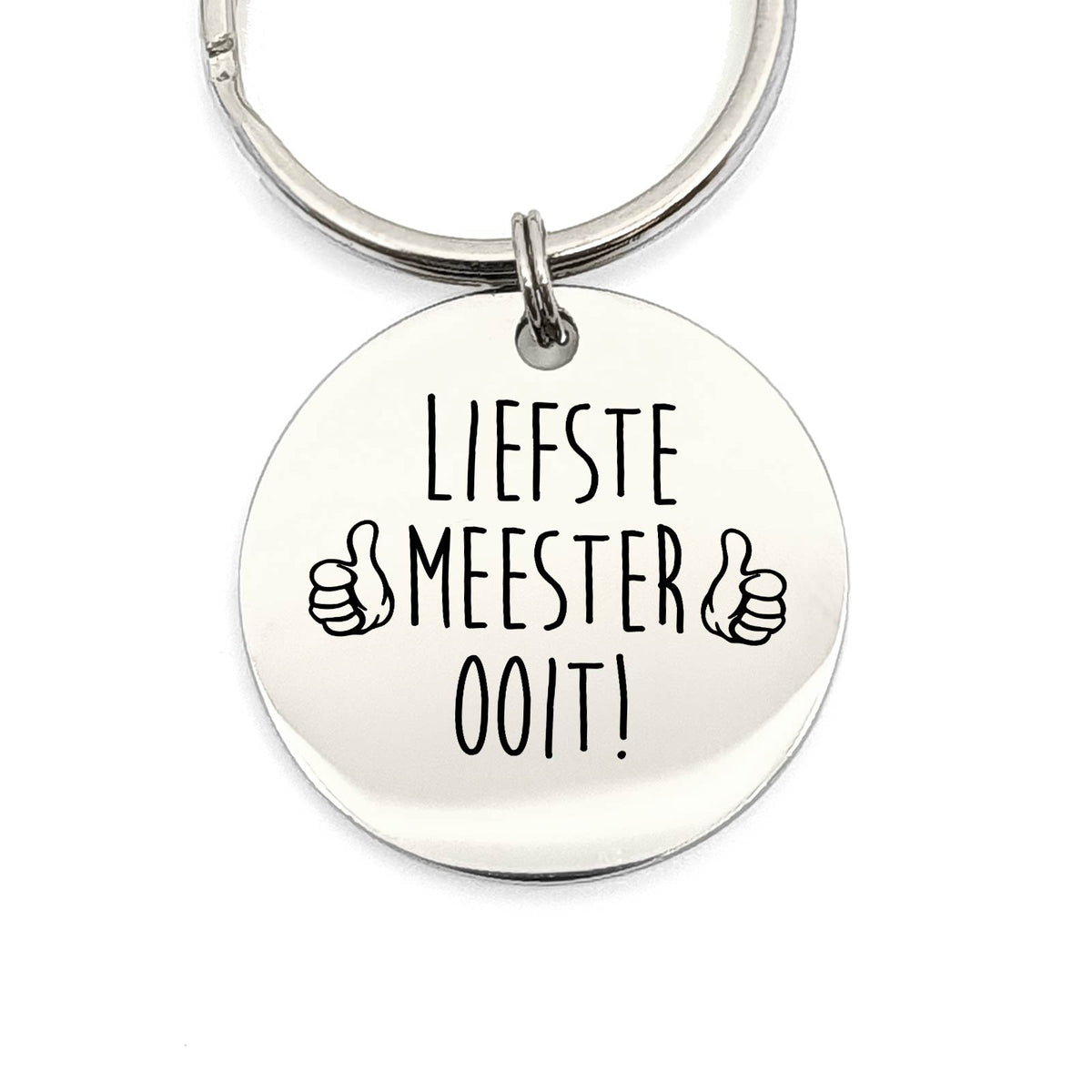 Liefste Meester Ooit Sleutelhanger - Bella Mia