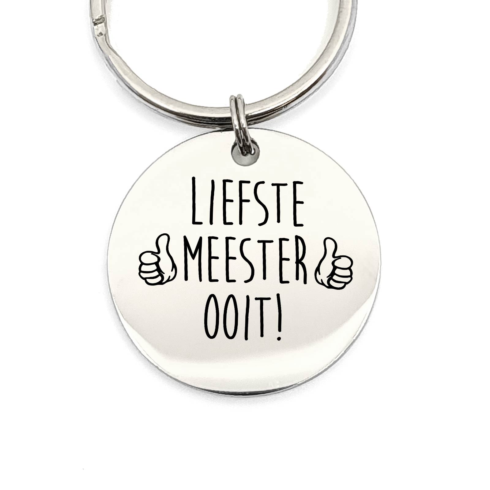 Liefste Meester Ooit Sleutelhanger - Bella Mia