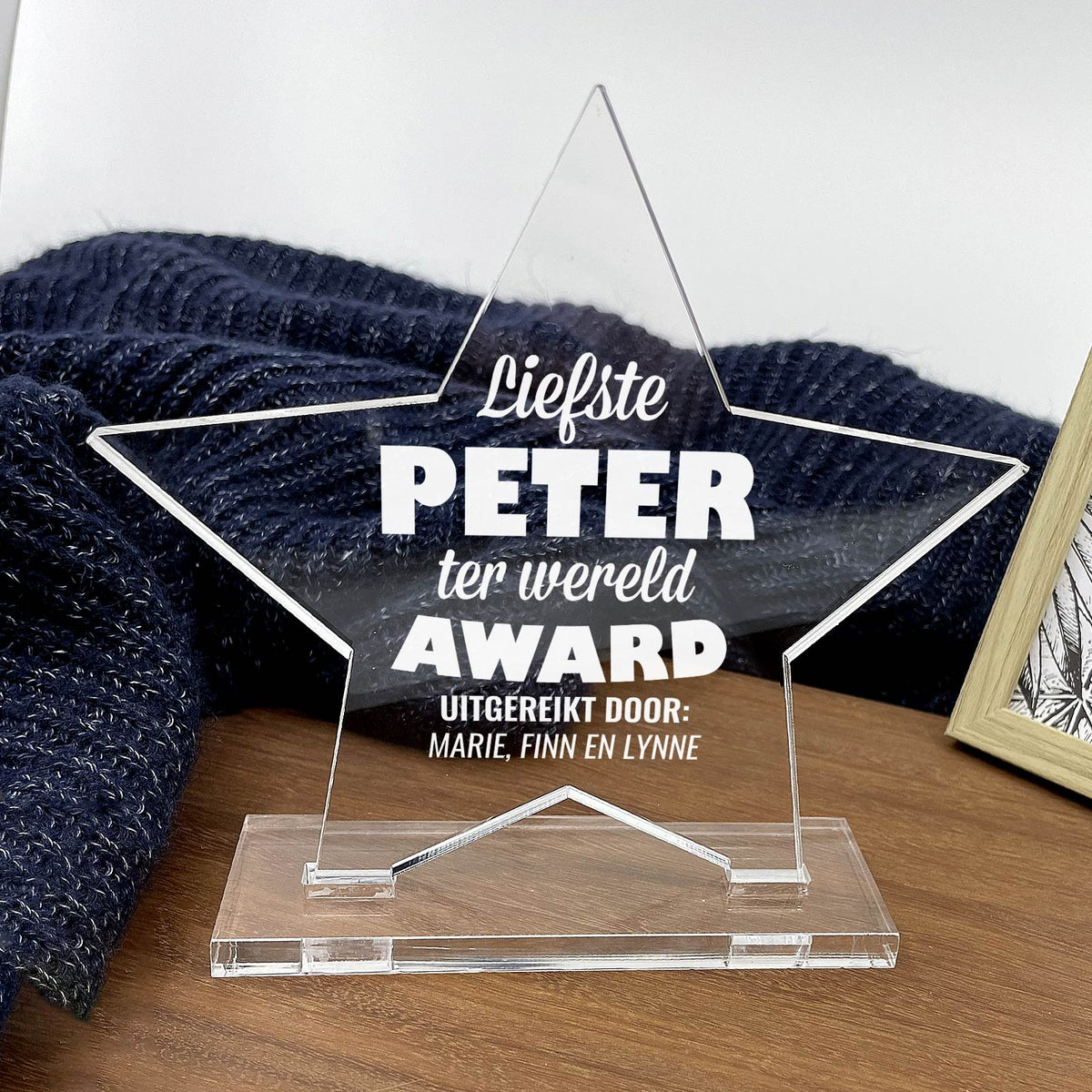 Liefste Peter Ter Wereld Award - Bella Mia