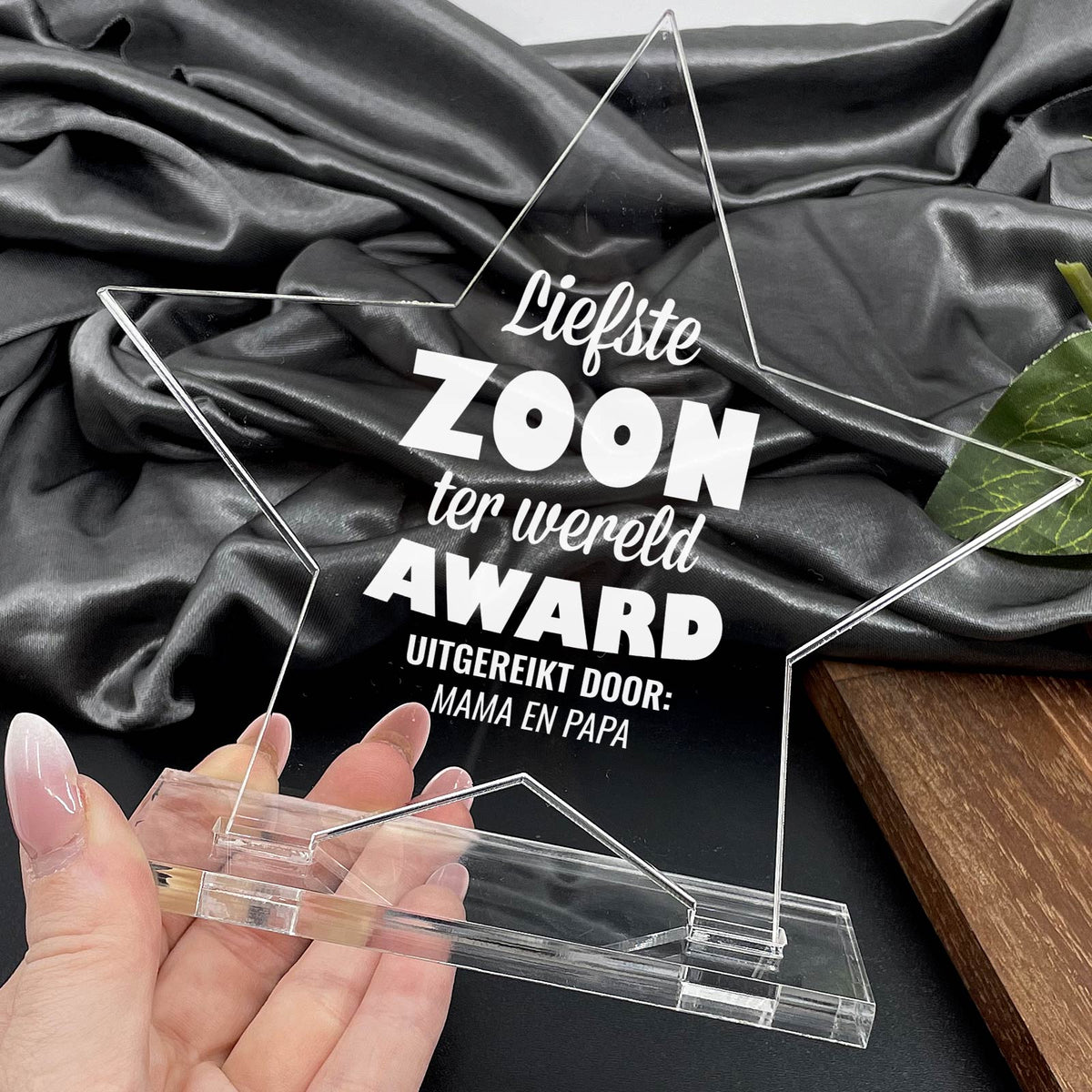 Liefste Zoon Ter Wereld Award - Bella Mia