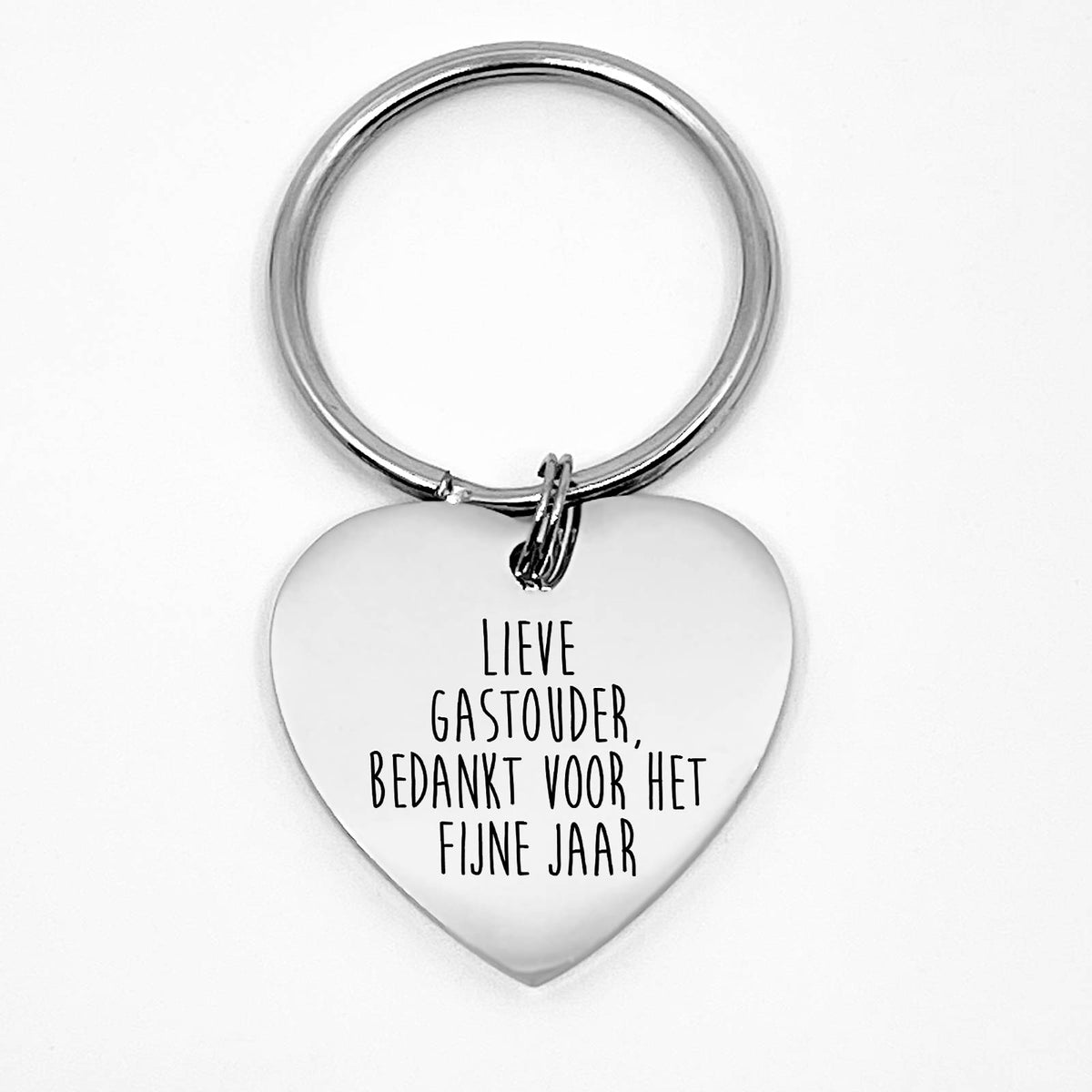 Lieve Gastouder, Bedankt Voor Het Fijne Jaar Sleutelhanger - Bella Mia