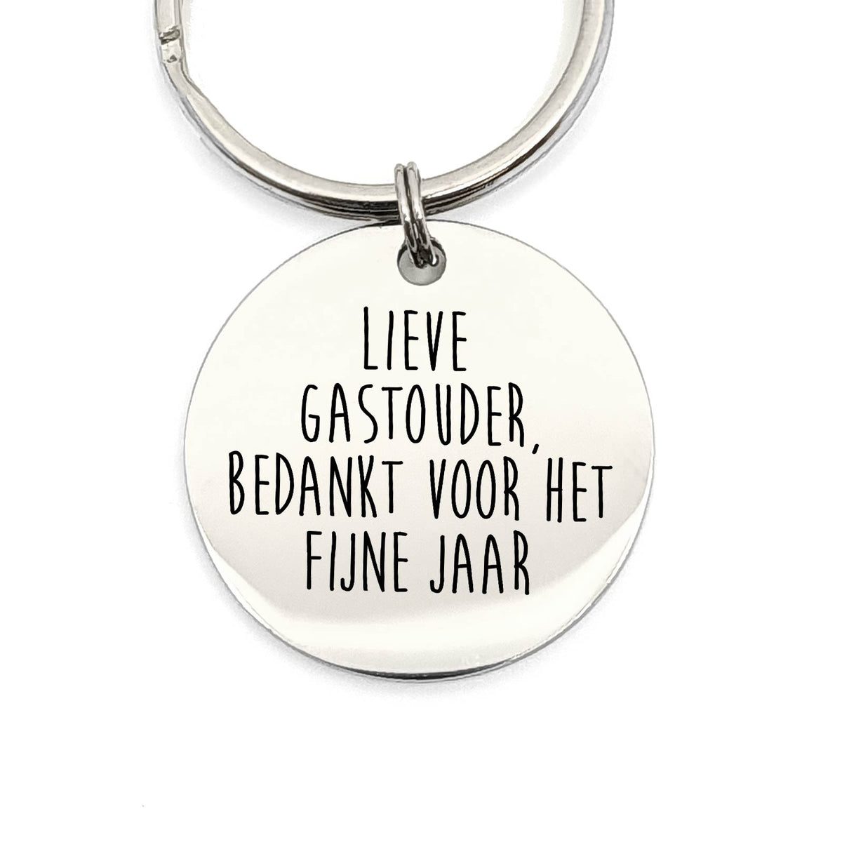 Lieve Gastouder, bedankt voor het fijne jaar Sleutelhanger - Bella Mia