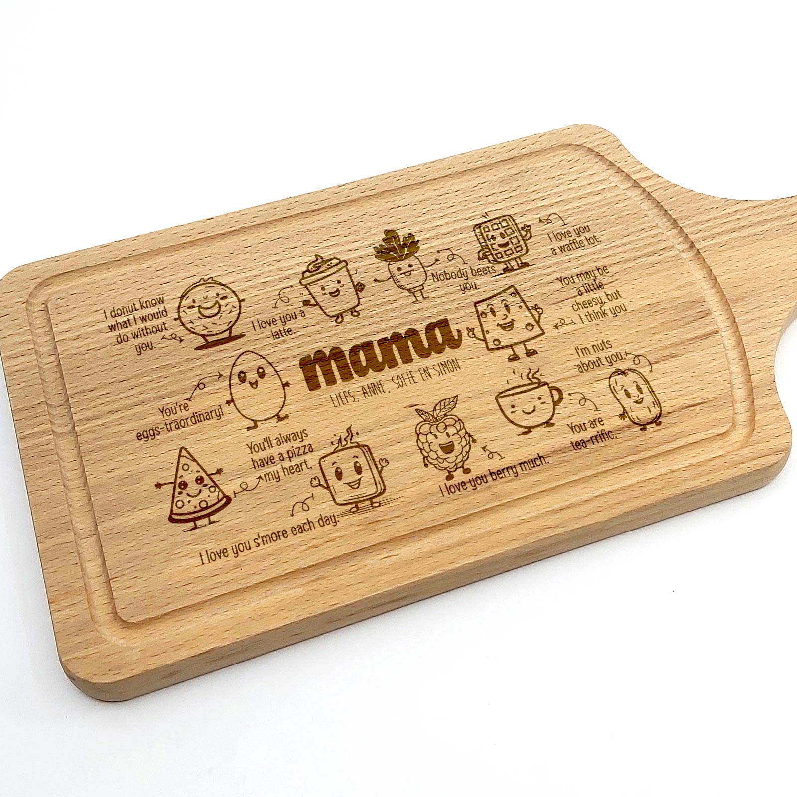 Love You Snijplank - Bella Mia