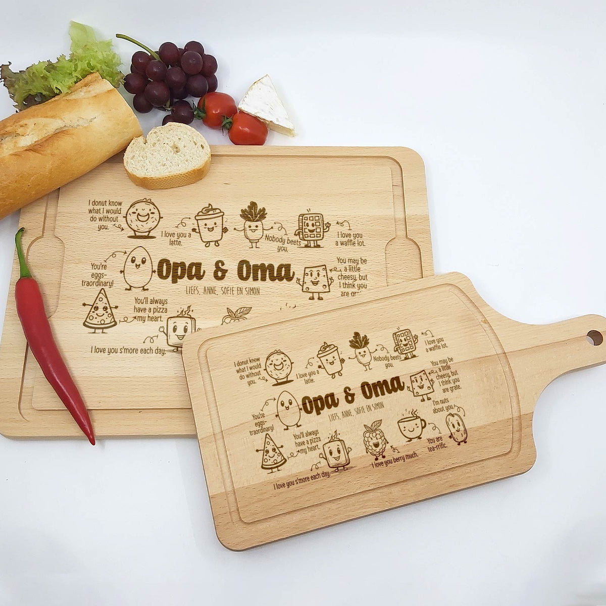 Love You Snijplank - Bella Mia