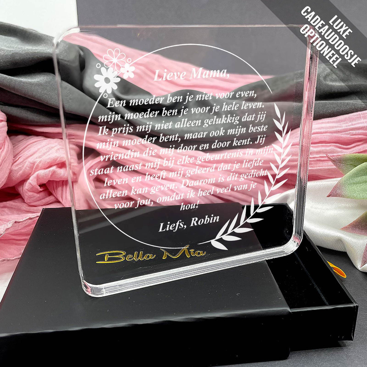 Mama Dit Gedicht Is Voor Jou.. - Bella Mia