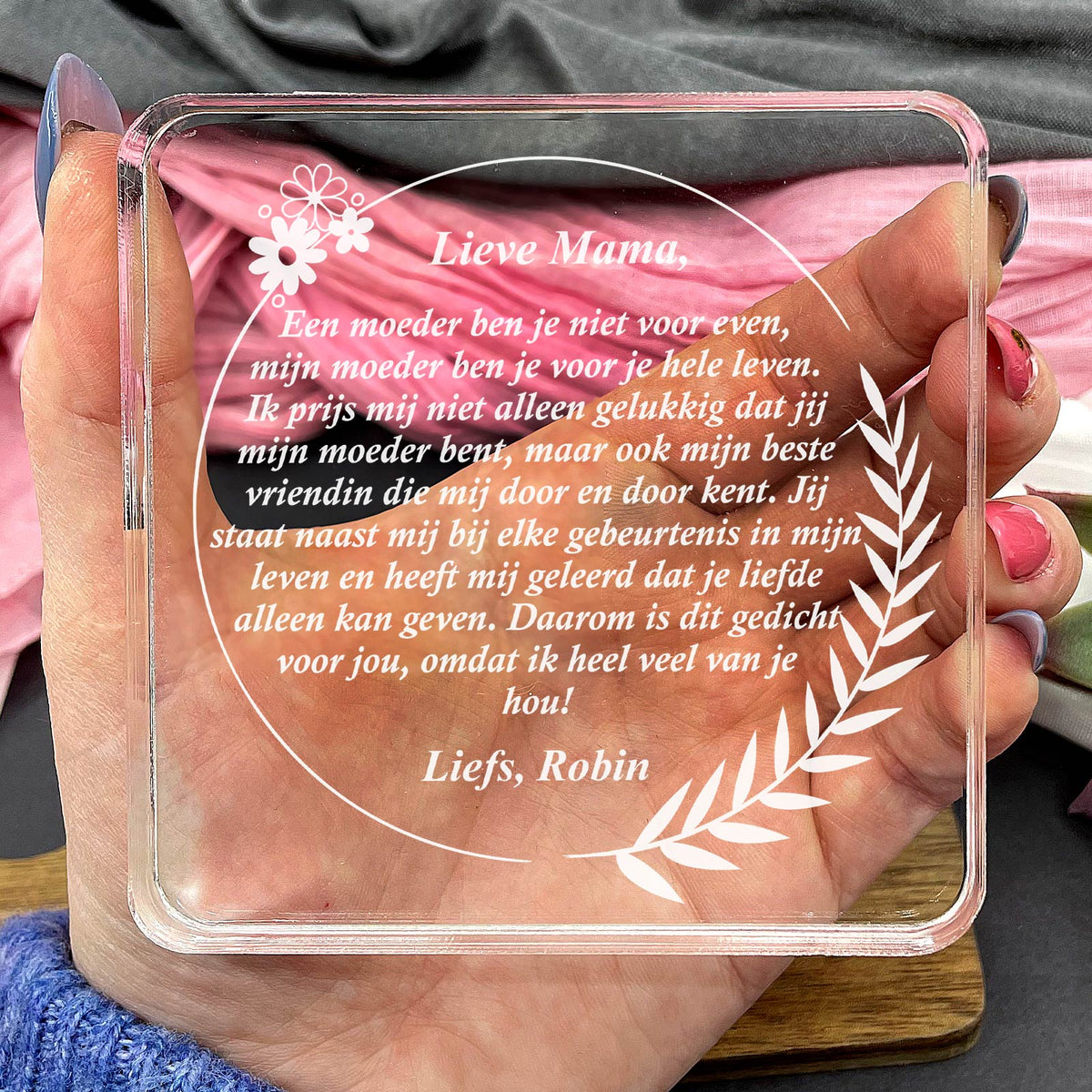 Mama Dit Gedicht Is Voor Jou.. - Bella Mia