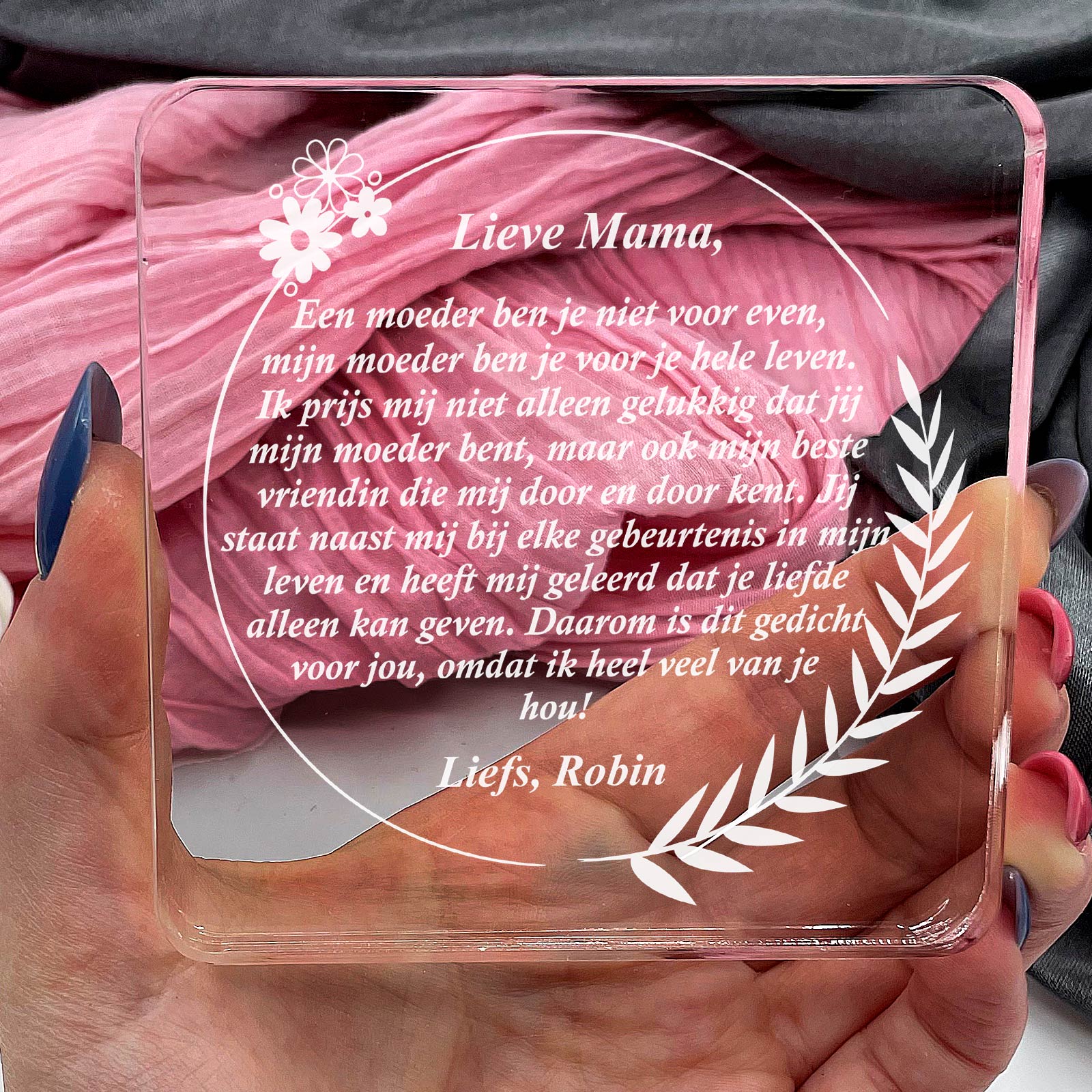 Mama Dit Gedicht Is Voor Jou.. - Bella Mia