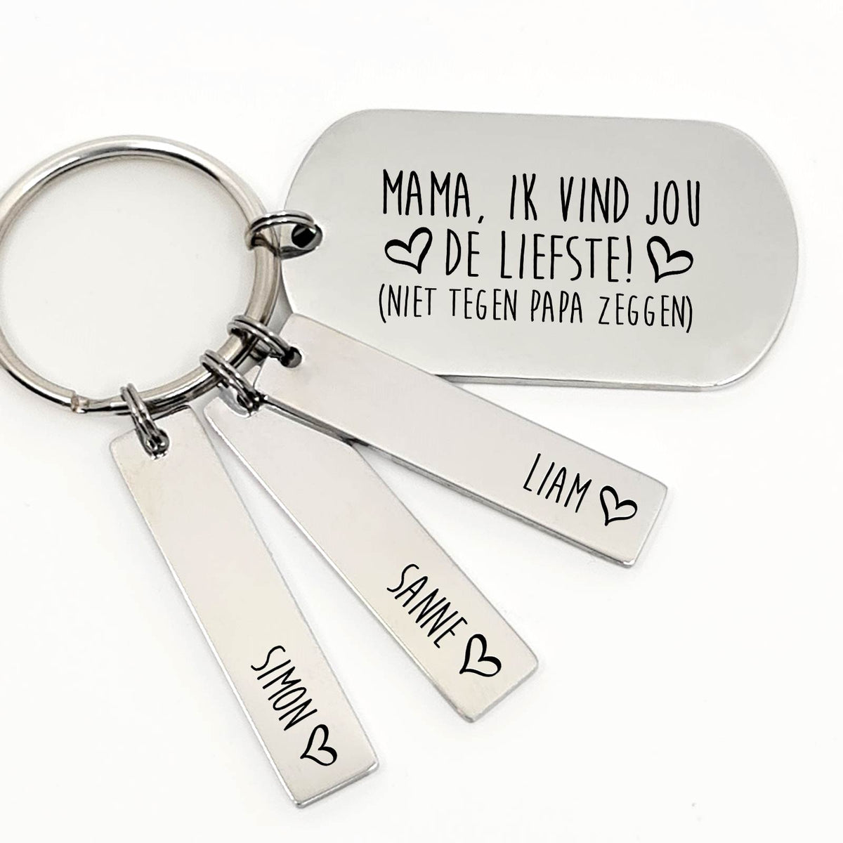 Mama, Ik Vind Jou De Liefste Sleutelhanger - Bella Mia