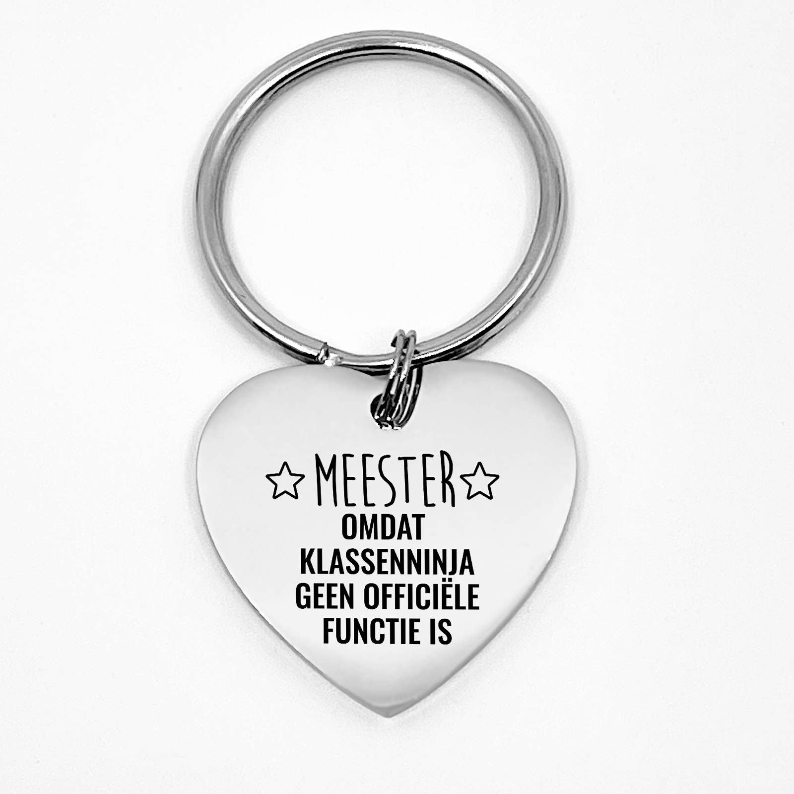 Meester, Omdat Klassenninja Geen Officiele Functie Is Sleutelhanger - Bella Mia