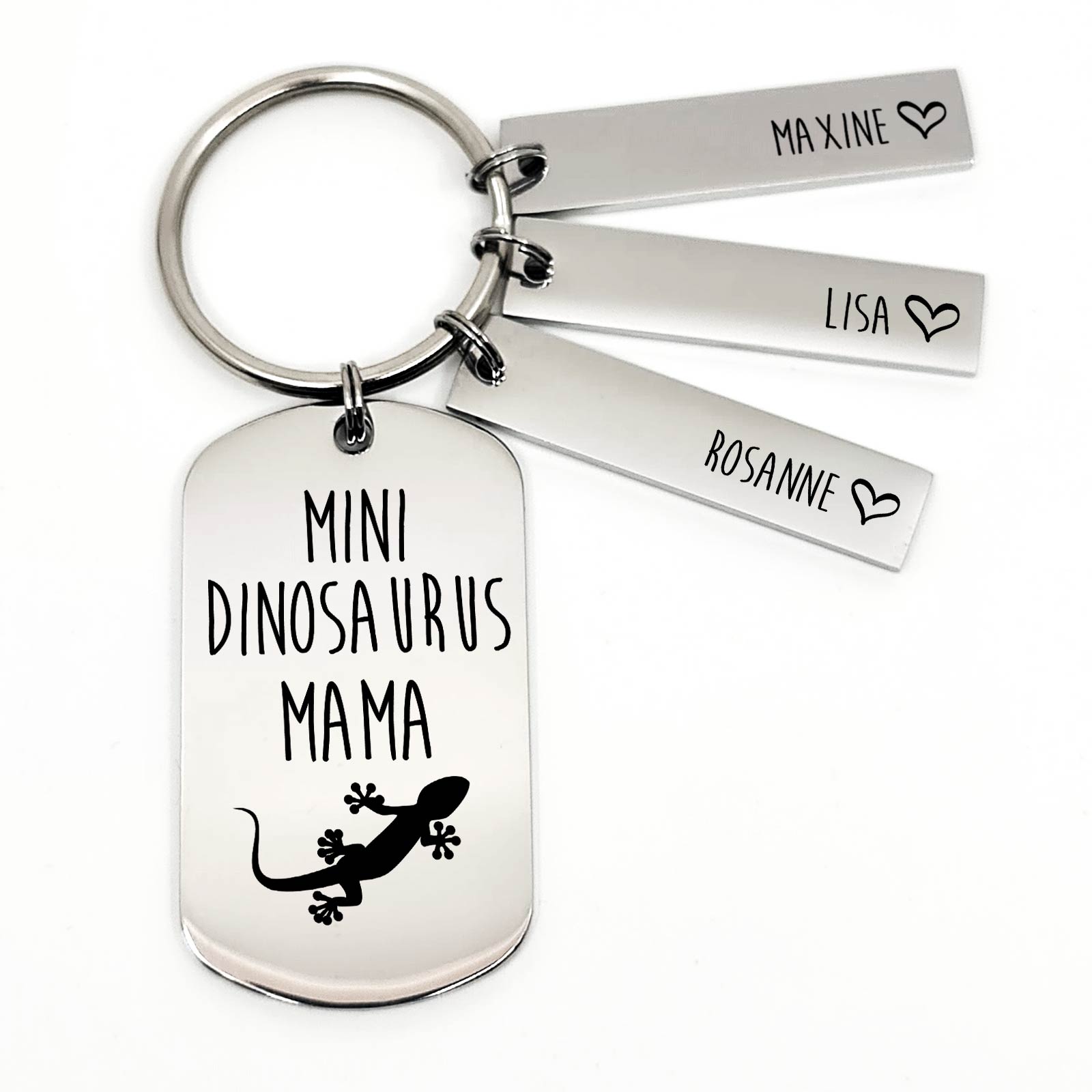 Mini Dinosaurus Mama Sleutelhanger - Bella Mia