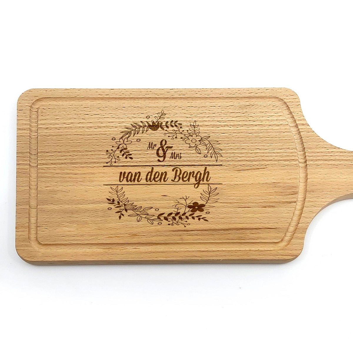 Mr&amp;Mrs Achternaam Snijplank - Bella Mia