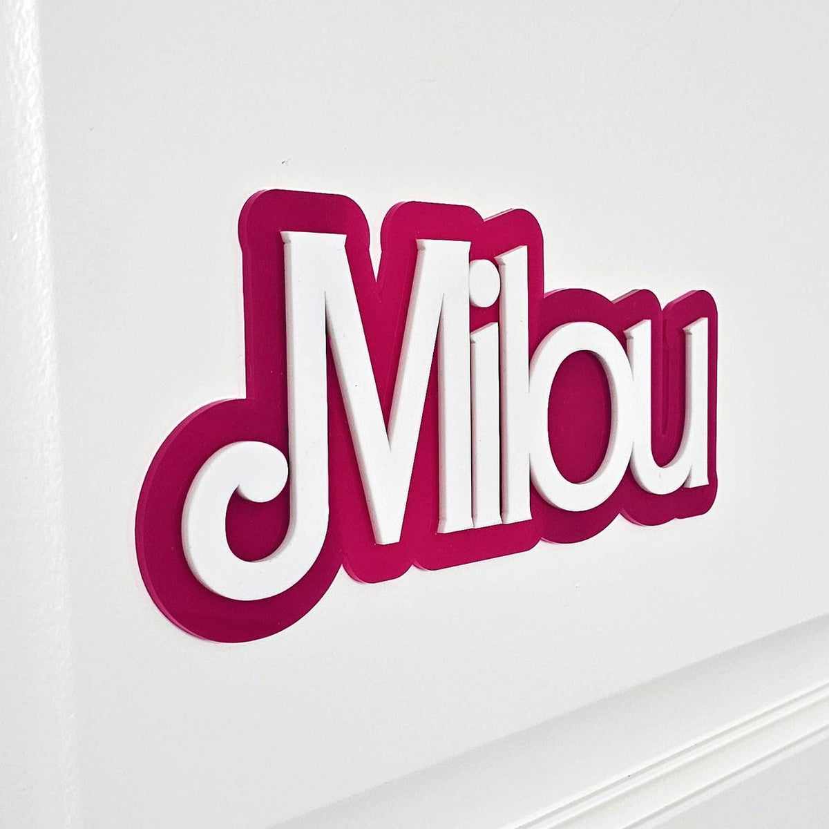 Naambord voor op de Deur! - Bella Mia