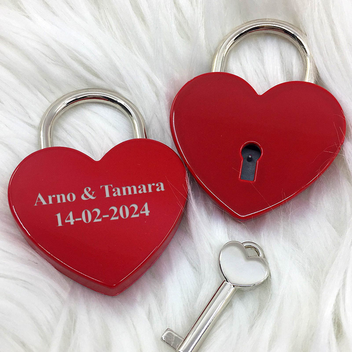 Namen en Datum - Liefdesslotje - Bella Mia