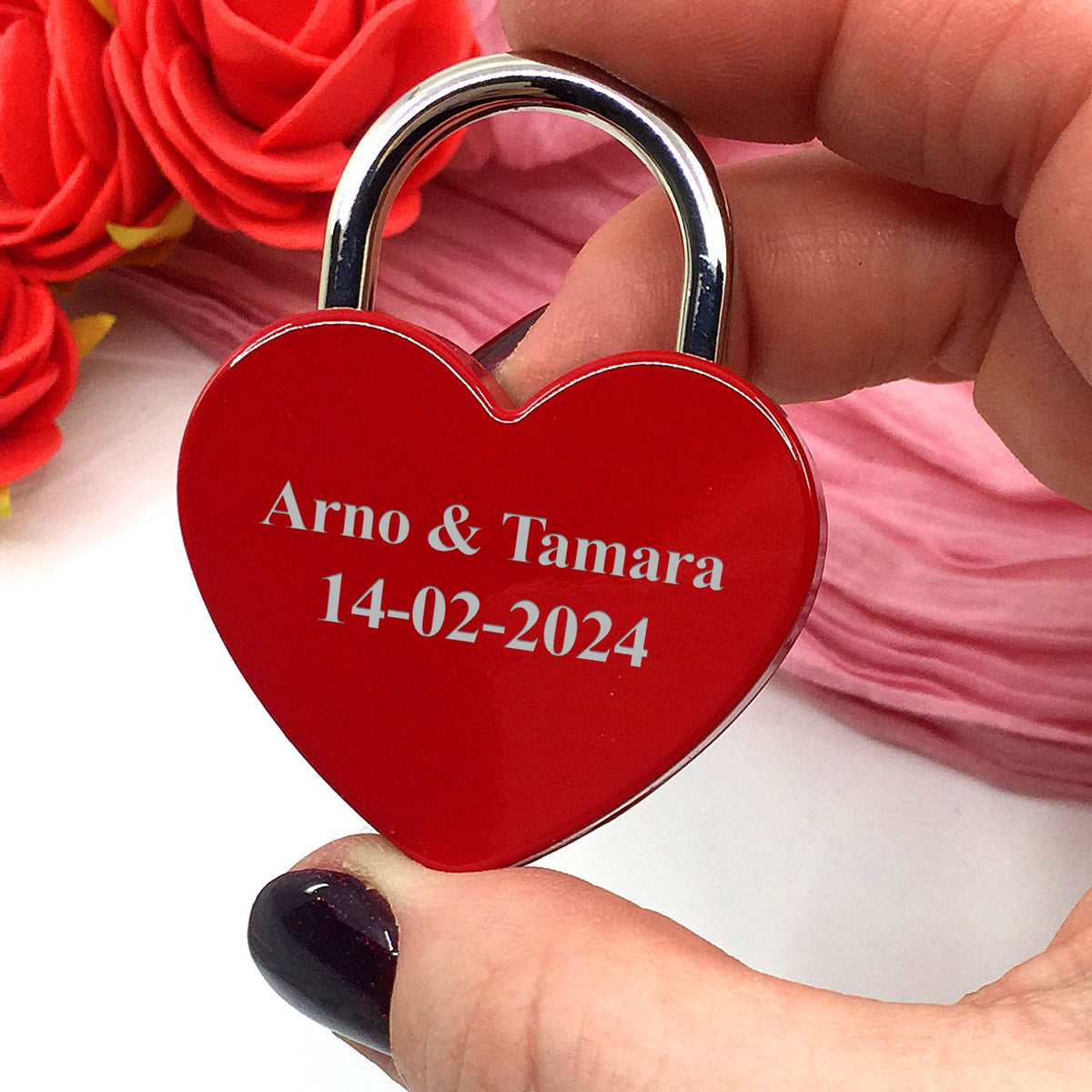 Namen en Datum - Liefdesslotje - Bella Mia