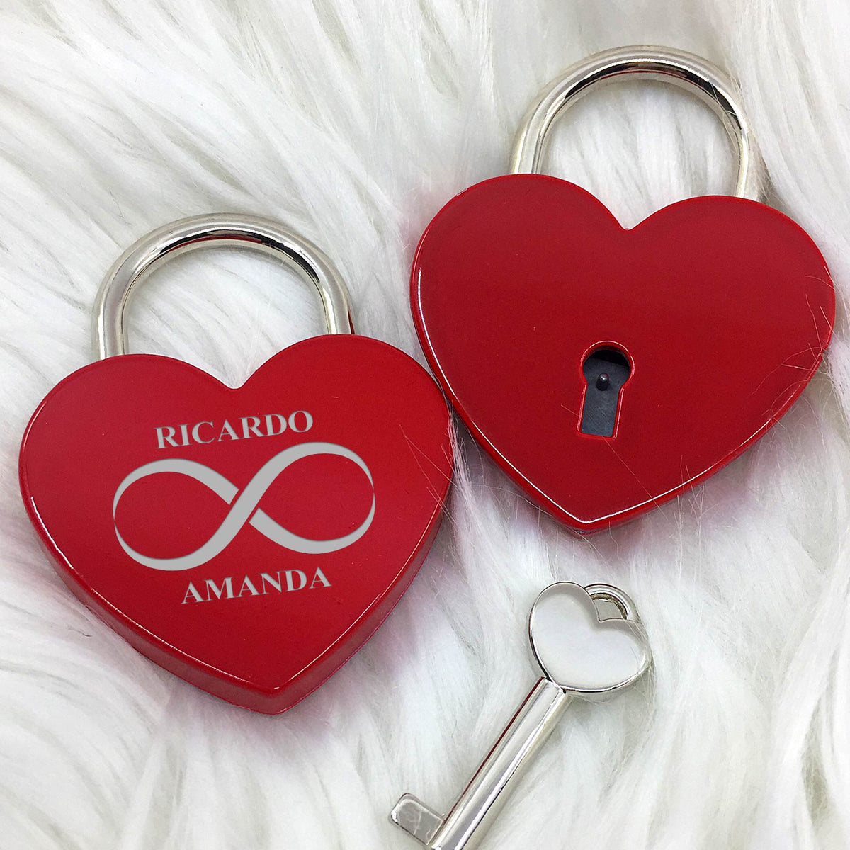 Namen en Inifinityteken - Liefdesslotje - Bella Mia